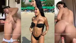 คลิปหลุด น้องแพรว สวยแซ่บผิวแทน ช่วยตัวเองสุดเสียว ยัดดิลโด้เสียบหีเนียนเห็นชัด หีอูม น่าเย็ดโคตรฟิน