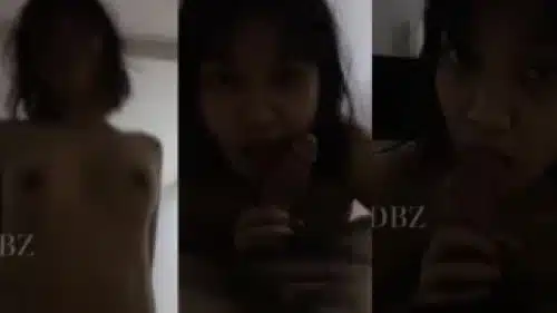 คลิปหลุดใหม่ กลับจากเล่นน้ำมานั่งโม๊คควยให้แฟน ผมยังไม่แห้งแต่หีแฉะเงี่ยนไม่ไหว