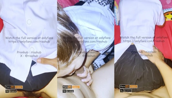 คลิปหลุดโอลี่แฟน risahub น้องริสาเย็ดแตกในคาชุดนิสิตจับควยโม๊คแบบเสียวๆก่อนจับซอยหีเย็ดรัวๆแบบไม่ยั้งจนน้ำแตก