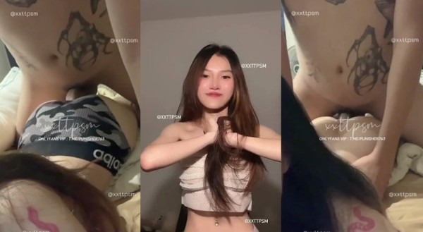 คลิปหลุดOnlyfans xxttpsm สาวไทยน่ารักสักลายหุ่นเด็ด ขึ้นขย่มควยครางเสียวหีแฉะน้ำเงี่ยนแตกเต็มควยร้องครางอย่างลั่น